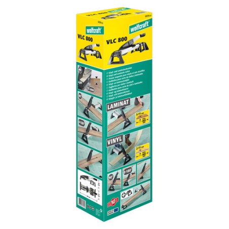 Guillotina corte vinilo y laminados VLC 800 Wolfcraft