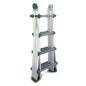 ESCALERA TELESCÓPICA MULTIUSOS DOMÉSTICA 4X4 PELDAÑOS ESCALERA TELESCÓPICA MULTIUSOS DOMÉSTICA 4X4 PELDAÑOS