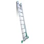ESCALERA BRICOLAJE 2 TRAMOS 9+9 PELDAÑOS
