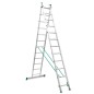 ESCALERA BRICOLAJE 2 TRAMOS 12+12 PELDAÑOS ESCALERA BRICOLAJE 2 TRAMOS 12+12 PELDAÑOS