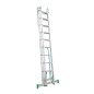 ESCALERA MULTIUSOS 3 TRAMOS 9+9+9 PELDAÑOS