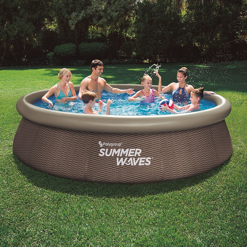 PISCINA AUTOP.366X76CM+DEPUR.IMIT.RATTAN PISCINA AUTOP.366X76CM+DEPUR.IMIT.RATTAN