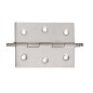 BISAGRA INOXIDABLE 207 CON REMATE