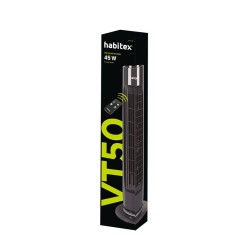 VENTILADOR TORRE VT50 CON MANDO HABITEX