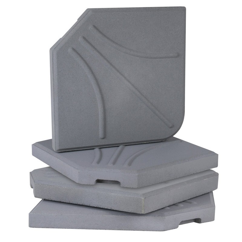 PIE CEMENTO PARASOL LATERAL 25KG 1 PIEZA