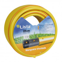 Manguera riego - LISTA - tricotada 3 capas diámetro 19 mm