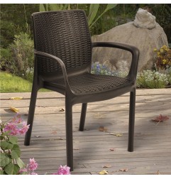 SILLA BALI MARRÓN