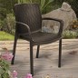 SILLA BALI MARRÓN