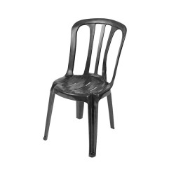 Silla de resina - Bistro antracita