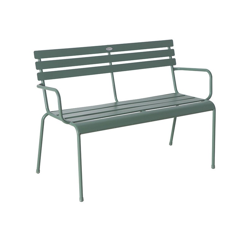 BANCO METÁLICO 114X56XH79CM VERDE