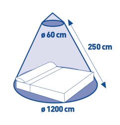MOSQUITERA PARA CAMA DOBLE HABITEX