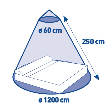 MOSQUITERA PARA CAMA DOBLE HABITEX