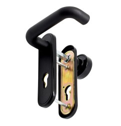 Juego puerta cortafuego pomo/manilla - MICEL - modelo 704 bocallave 72mm