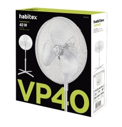 VENTILADOR PIE VP40 BLANCO HABITEX