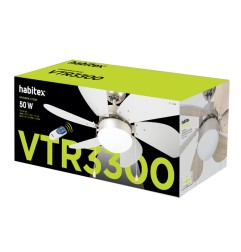 VENTILADOR TECHO VTR 3300 MANDO Y LUZ