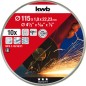 10 DISCOS CORTE EXTRA FINOS 125MM 10 DISCOS CORTE EXTRA FINOS 125MM