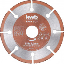 DISCO CORTE EASY CUT CARBURO TUNGSTENO 115MM