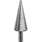 Broca escalonada HSS desde 4 mm hasta los 20 mm