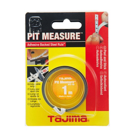 CINTA METRICA ADHESIVA TAJIMA 1M 13MM