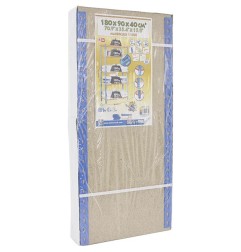 ESTANTERÍA METÁLICA 180X90X50CM AZUL/NARANJA