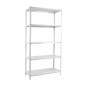 ESTANTERÍA METÁLICA CONFORT PLUS 200X100X40CM BLANCA