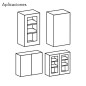 MODULO ALTO 700X700X330MM BLANCO