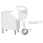 MODULO COLUMNA 2000X600X580MM BLANCO