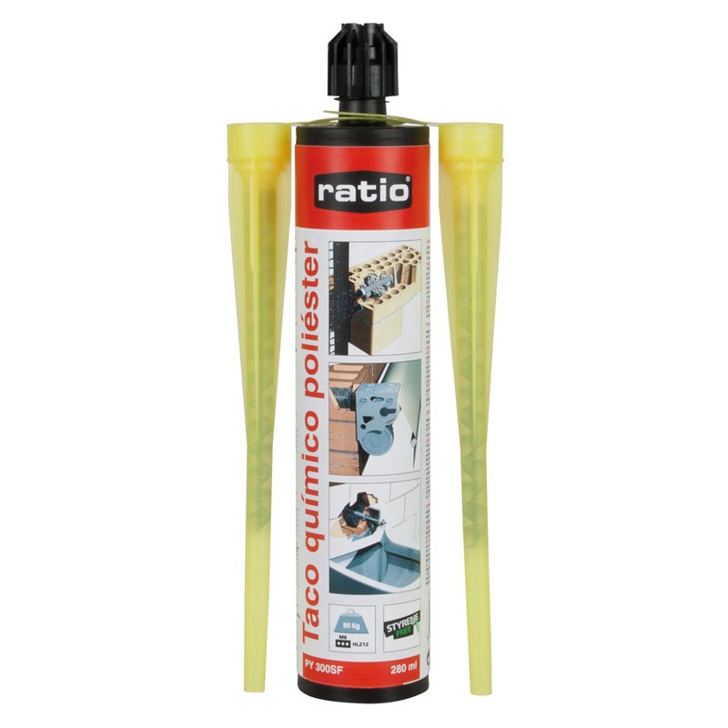 TACO QUÍMICO POLIEST. S.EST. 300ML RATIO