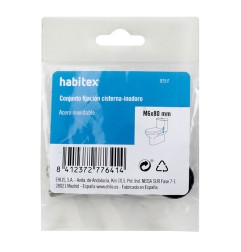 Tornillo fijación cisterna/inodoro HABITEX M6x80mm