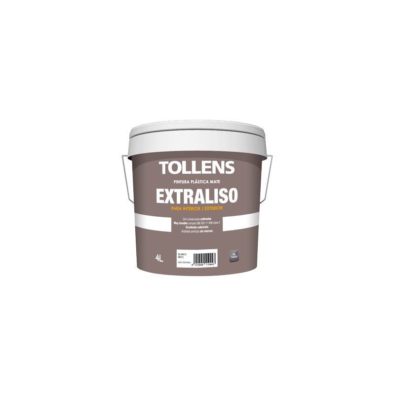 Pintura plástica mate para acabados de gran calidad gracias a