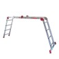 ESCALERA ARTICULADA MULTIUSOS ALUMINIO FARAONE