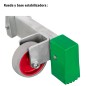 Escalera/Miniandamio aluminio multiusos uso doméstico Faraone