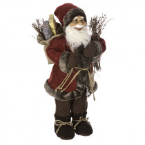 Figura Santa Claus tradicional 45 cm