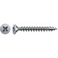 Tornillo galvanizado 5x45 mm - SPAX - Ranura en cruz - 20 unidades
