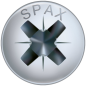 Tornillo galvanizado 3.5x20mm - SPAX - Ranura cruz Z - 20 unidades