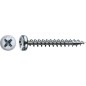 Tornillo galvanizado 4x25mm - SPAX - Ranura cruz Z - 15 unidades
