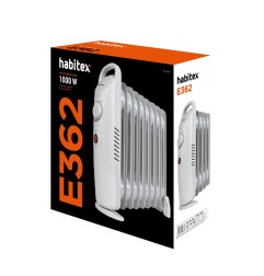 MINI RADIADOR ACEITE E352 HABITEX 1.000W