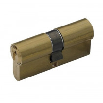 Cilindro Monoblock latonado - AZBE - 80mm 40x40mm