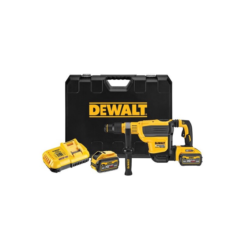 MARTILLO ELECTRONEUMÁTICO DEWALT DCH614X2 54V 2X9AH