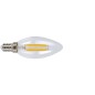 LAMP.LED FILAM.VELA  E14 4W 2700K TRANSP