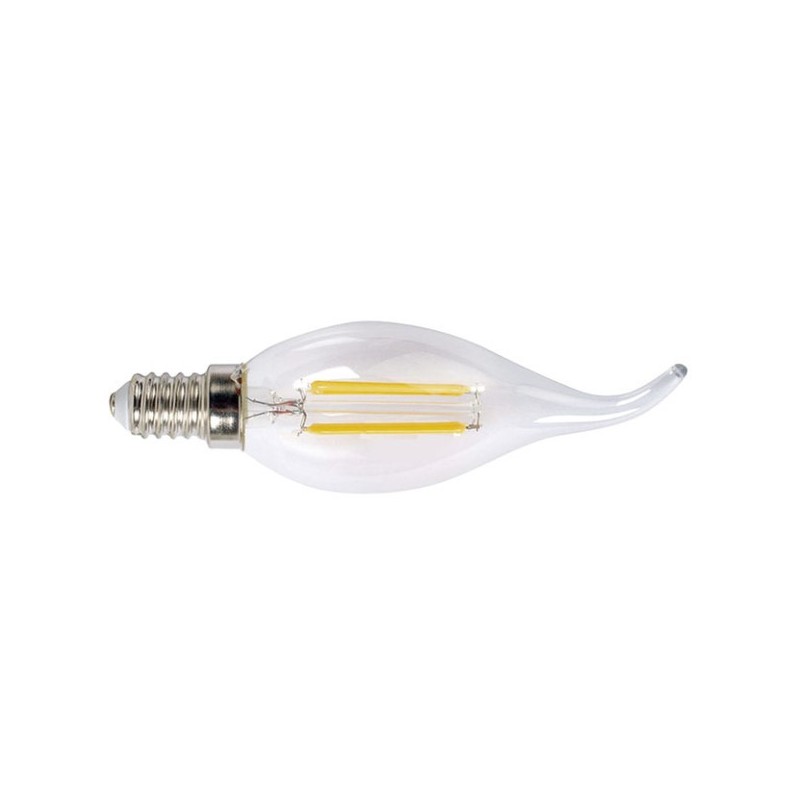 LAMP.LED FILAM.VELA  DEC.E14 4W 6400K TR
