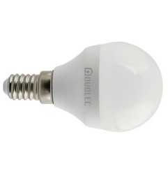 Bombilla LED mini globo - DUOLEC - E14 luz fría 7w