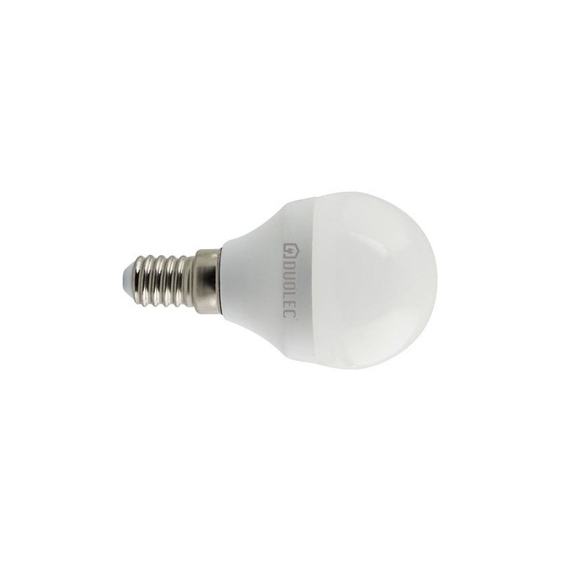 LAMPARA MINIGLOBO E14 7W 6400K