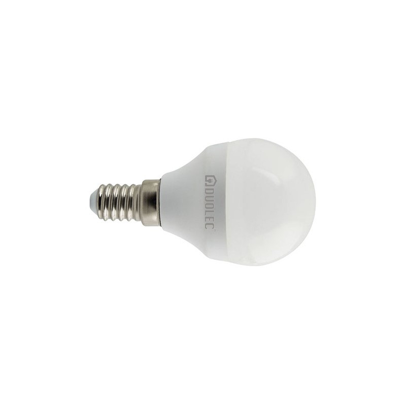 Bombilla LED mini globo - DUOLEC - E14 luz cálida 7w