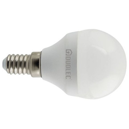 Bombilla LED mini globo - DUOLEC - E14 luz cálida 7w