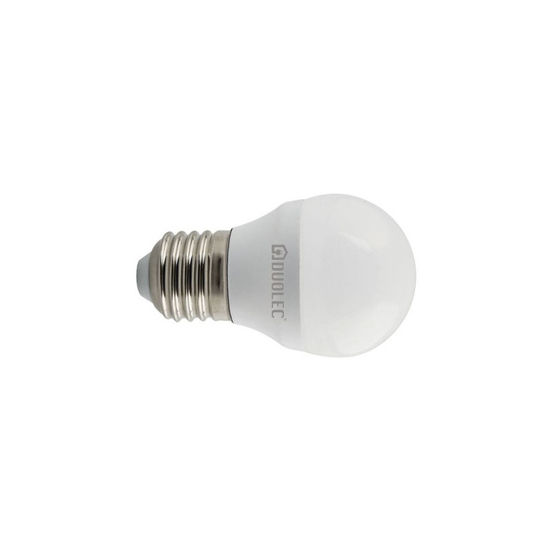 Bombilla LED mini globo - DUOLEC - E27 luz fría 5w