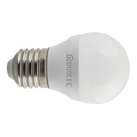 Bombilla LED mini globo - DUOLEC - E27 luz fría 5w
