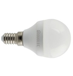 Bombilla LED mini globo - DUOLEC - E14 luz cálida 5w