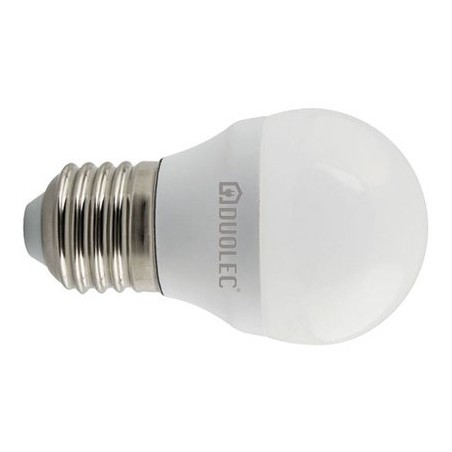 Bombilla LED mini globo DUOLEC E27 luz cálida 7w