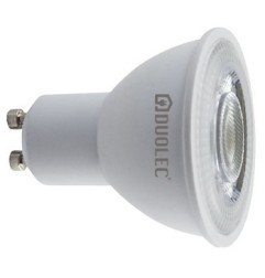 Bombilla LED dicroicas 43º - DUOLEC - GU10 luz cálida 6,5w